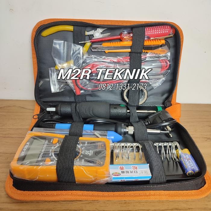 Toolkit Electronik Set Lengkap Toolkit Electrical Tool Kit Set lengkap