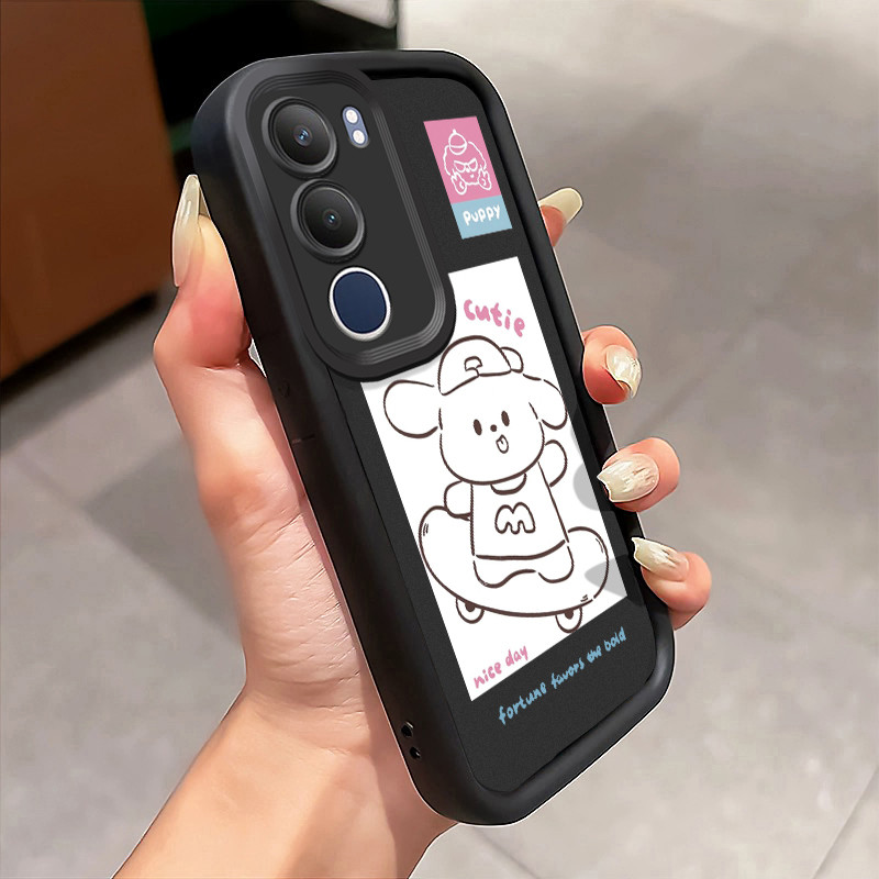Casing Hp Untuk VIVO Y19s Y29 5G Y19s Pro Case Anak laki-laki nakal bermain skateboard Cover Softcas