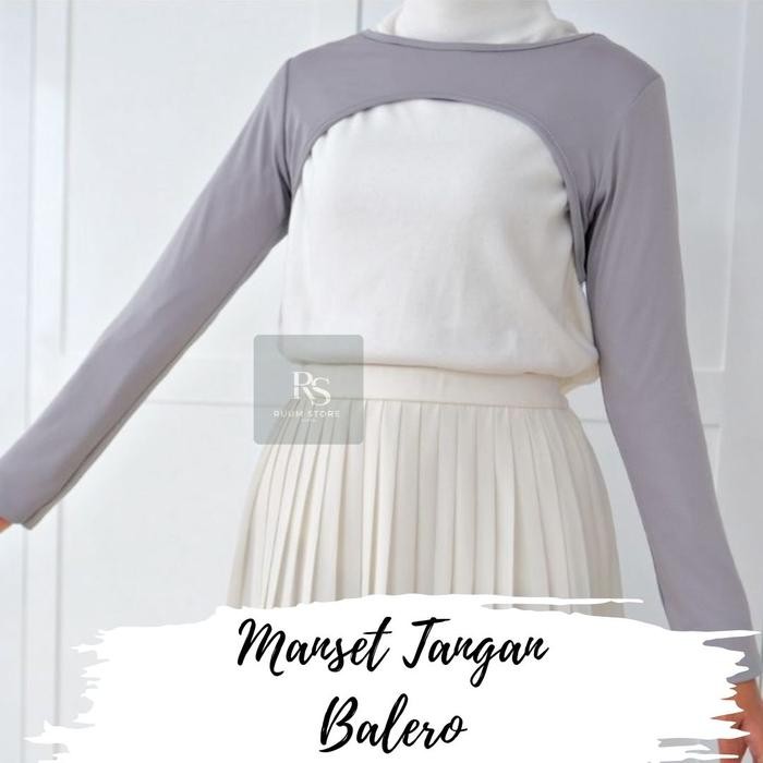 de68- Manset Tangan Wanita Hijab Balero Manset Lengan Panjang Manset Tangan Sambung Wanita