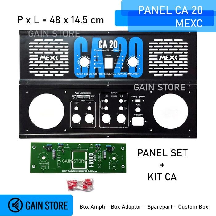 PANEL CA20 CA 20 POWER AMPLI AMPLIFIER
