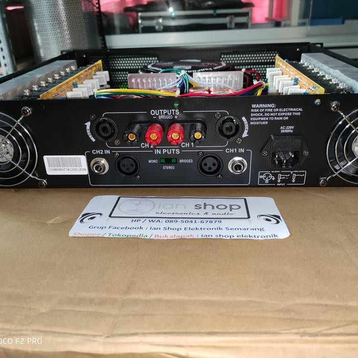 Power Peavey CS8000HZ CS8000 HZ Kelas AB 2x800 Watt Full Makro