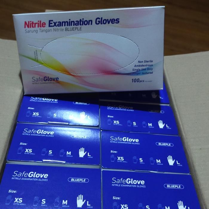 GGYc- Nitrile Safeglove Sarung Tangan Nitrile
