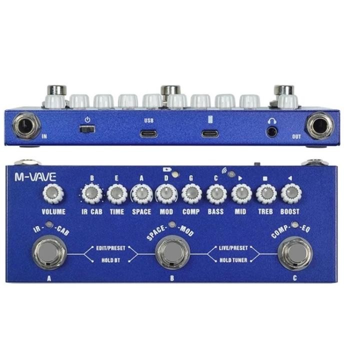 M-VAVE Cube Baby Bass for Bass Efek Gitar Bass