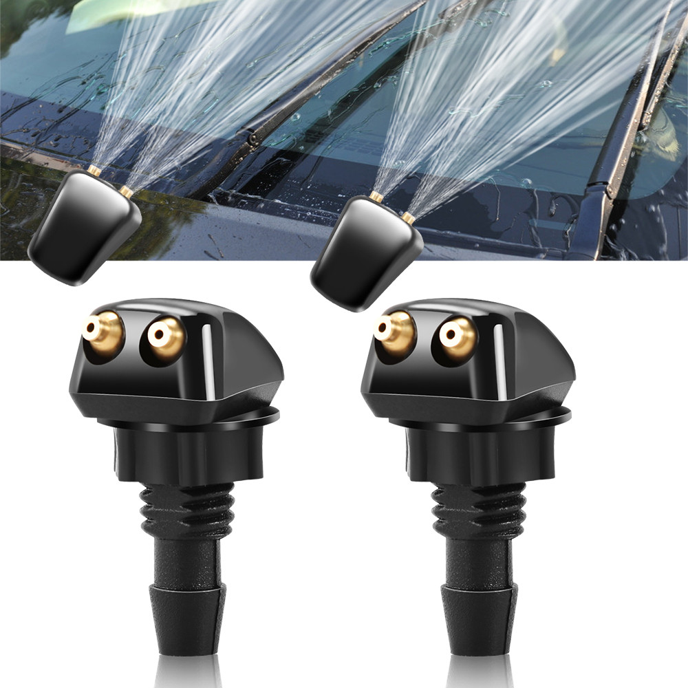 2X Car Front Windscreen Washer Jet Wiper Nozzle  For Great Wall Haval Hover H3 H5 H6 H7 H9 H8 H2 M4 