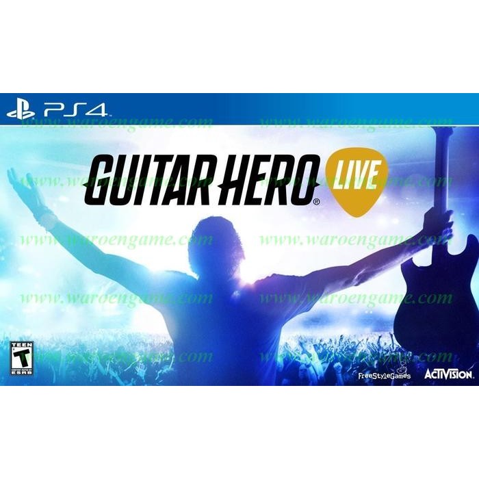 rbxq- Ps4 Guitar Hero Live Guitar Bundle R3