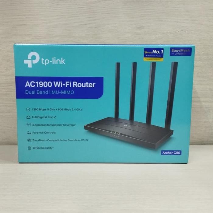 t7kg- Tp-Link Archer C80 Ac1900 Wifi Router