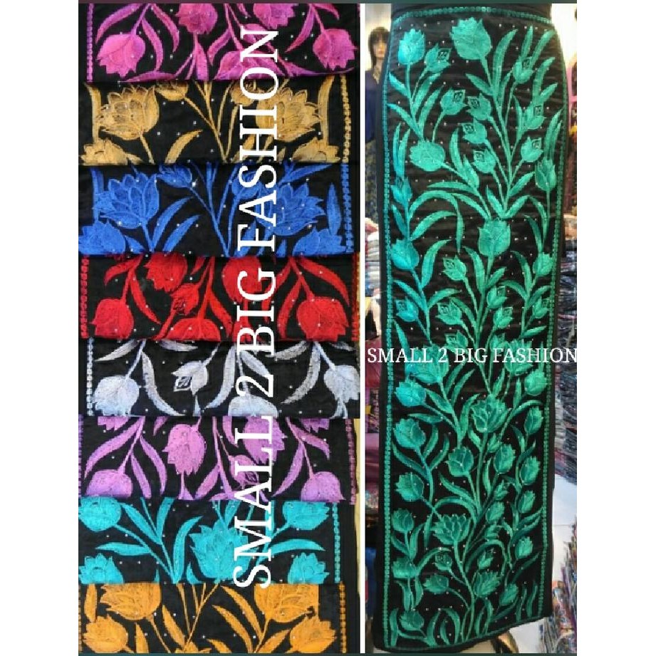 Rok Bordir Lilit / Rok Lilit Kebaya Bordir / Rok Kebaya Hitam Bigsize Terbaru