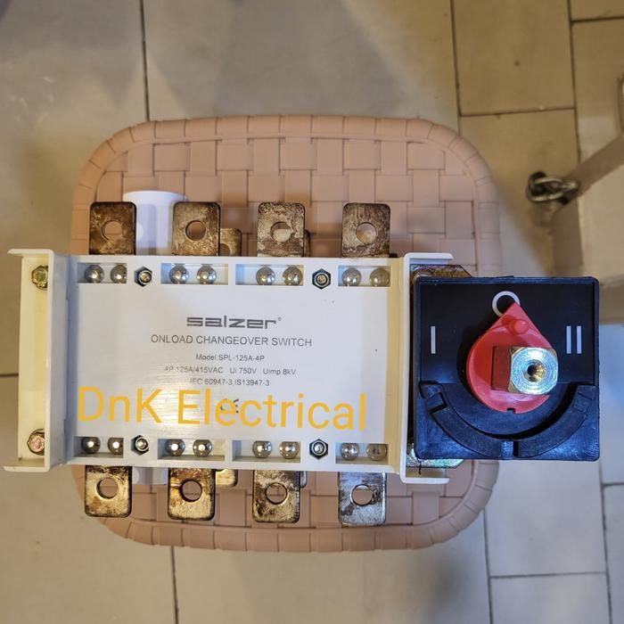 COS manual ohm saklar 4p 125a merk Salzer