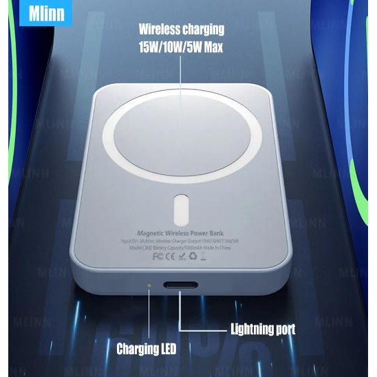 hyjk- Powerbank Magnetic Wireless