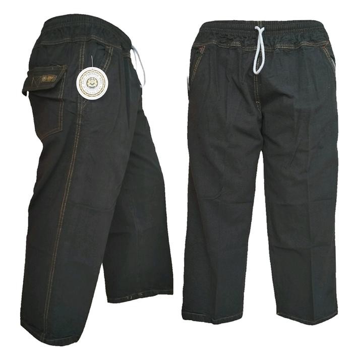 ftxr- Celana Pangsi Sirwal Jeans Dewasa Polos