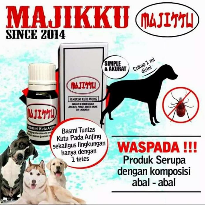 Majiku Obat Kutu Ampuh Untuk Anjing Terlaris
