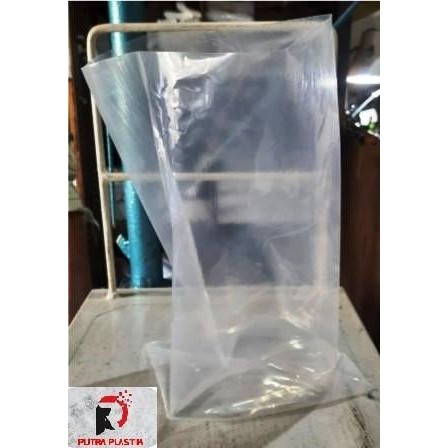 egk6- Kantong Plastik Polos Pe Tebal Untuk 10 Kg - Plastik Kemasan Beras