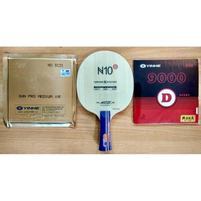 Setup Tenis Meja Pingpong Yinhe N10s Sun Pro 9000D