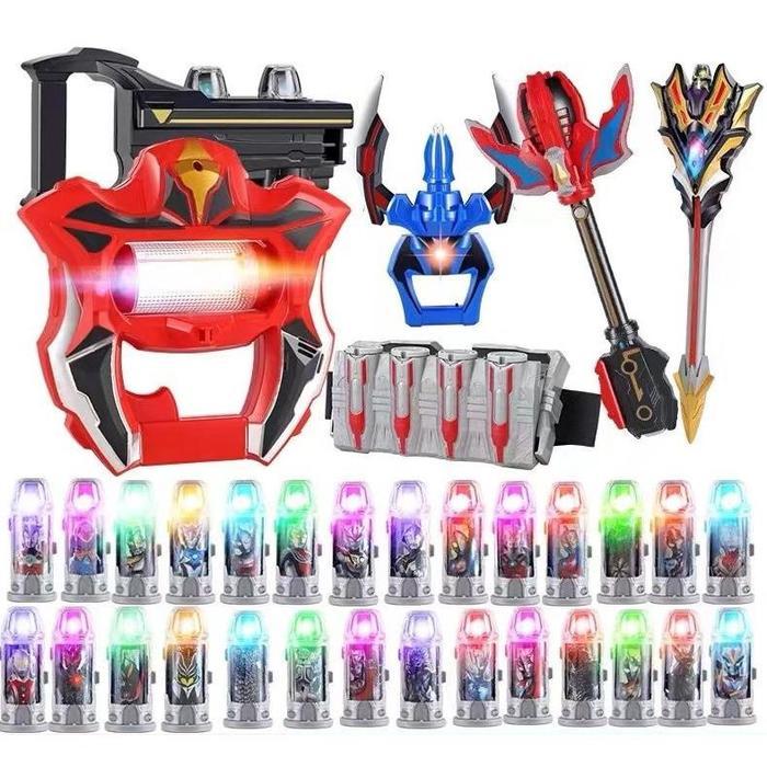 HOT SALE [READY] ULTRAMAN TRIGGER TRANSFORMER MAINAN ULTRAMAN TIGA DX SPARK LENS ADA EFEK SUARA