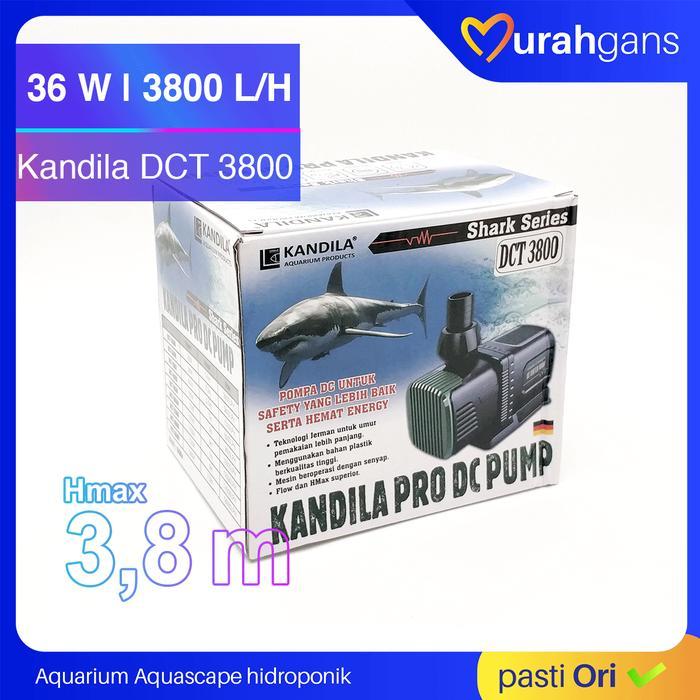 Pompa Air Celup Aquarium Kolam Koi Kandila DCT 3800 26 Watt 3800 L/H