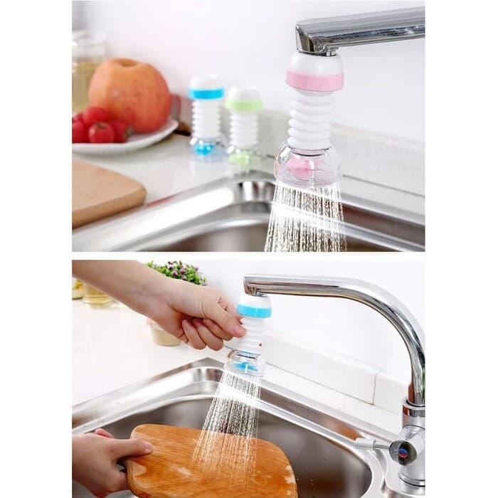 sambungan kran air fleksibel irit air keran splash shower