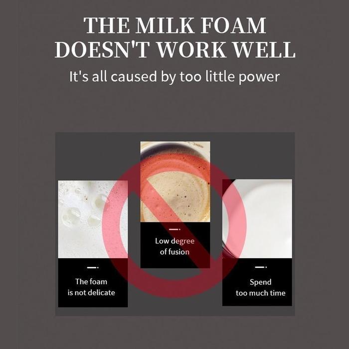 Milk Frother Electric Milk Froter Elektrik Milk Frother Listrik Milk Foamer Pembuat Busa Susu Foam