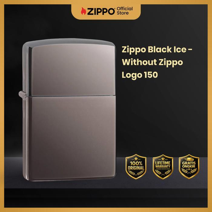 ZIPPO BLACK ICE - WITHOUT ZIPPO LOGO
