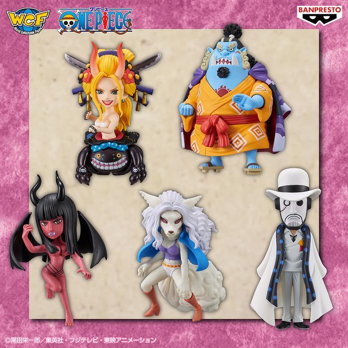 Wcf One Piece Wano Kuni Onigashima 6 Japver Original (Black Maria Jinbe Robin Wanda Sulong Cp 0