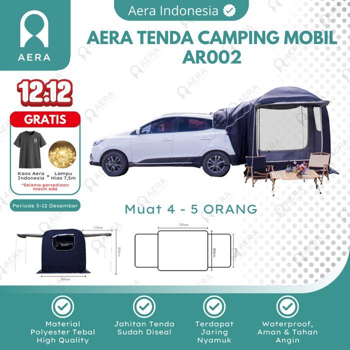 Tenda Camping Mobil Campervan Outdoor AR002 Tenda Camping Belakang Mobil Campervan Car Tent