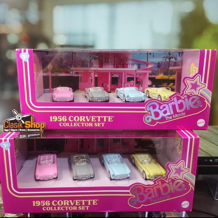 Hot Wheels Diorama Collectors Barbie The Movie Hot Wheels Corvette Terbaru