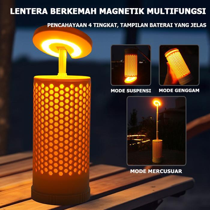 Ready Mountpeak 2600Mah Lampu Tenda CampingLampu Camping / Lampu Kemping Lampu Charger Usb-C
