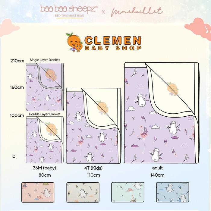 Baabaasheepz Mmehuillet Double Layer Blanket