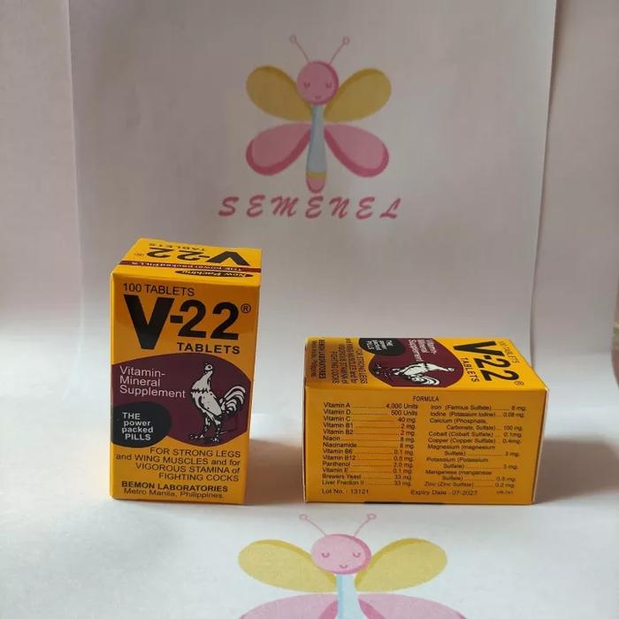 V22 VITAMIN OBAT AYAM PROMO TERMURAH