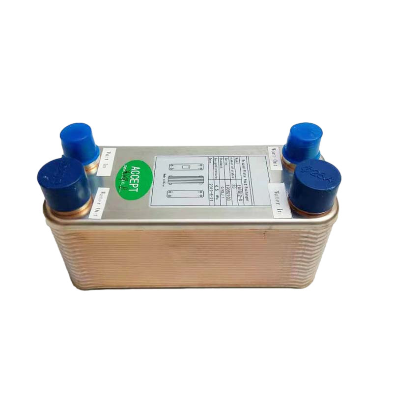 Brazed plate heat exchanger, 30 Plates Wort Chiller,Max 4.5 MPa ,316 Stainless Steel Material -