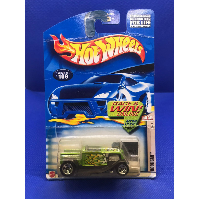 Hot Wheels Hooligan Blue Card