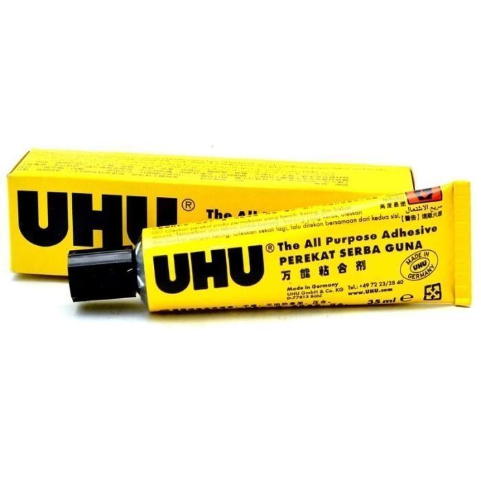 Lem UHU 35 ml UHU 35ML THE ALL PURPOSE ADHESIVE / LEM CAIR UHU 35 ML