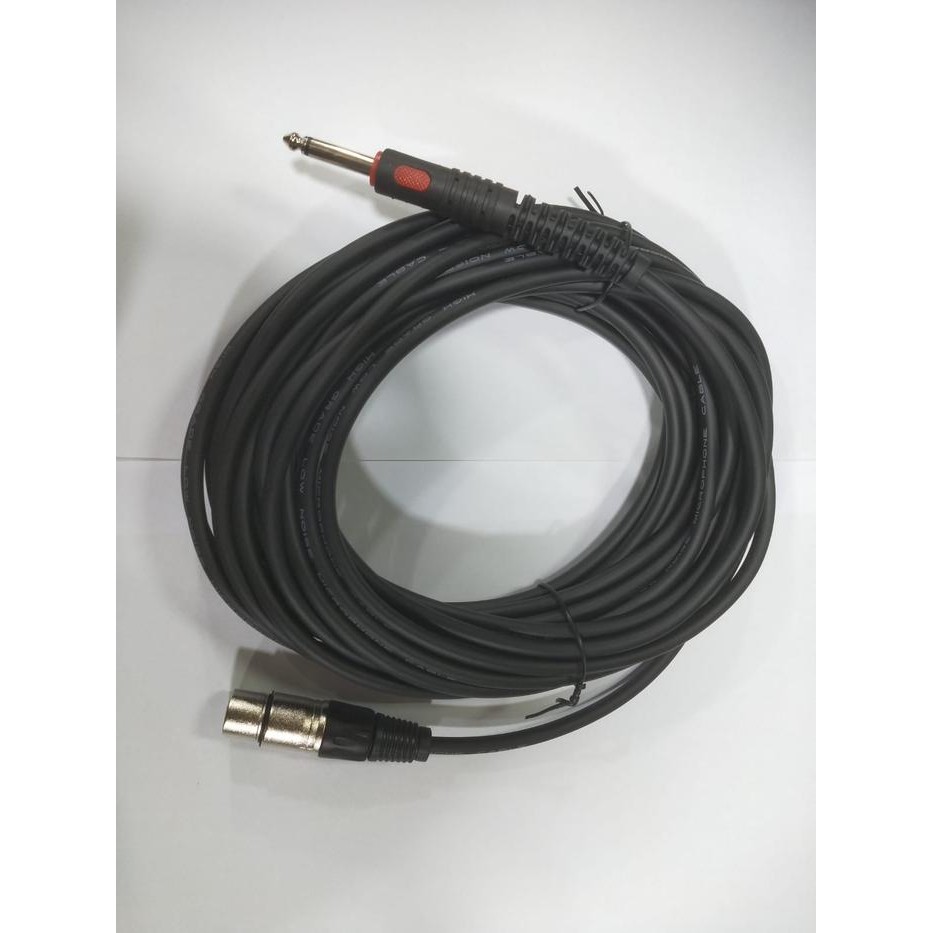 Kabel Mic / Kabel Microphone 15 Meter Kualitas Terbaik