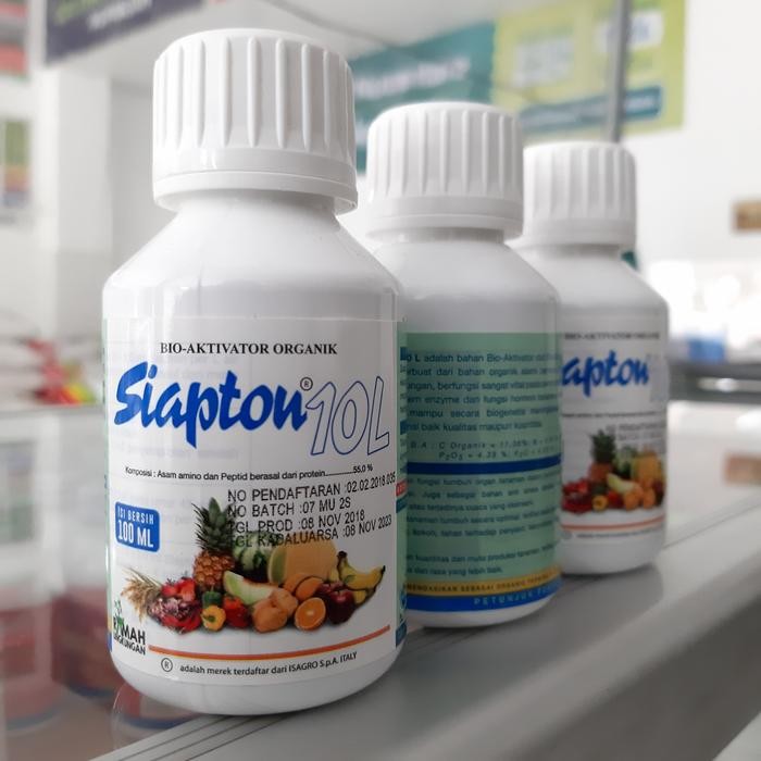 

Promo Siapton 10L Bioaktivator Dan Pupuk Organik Sebagai Nutrisi Tanaman Berkualitas