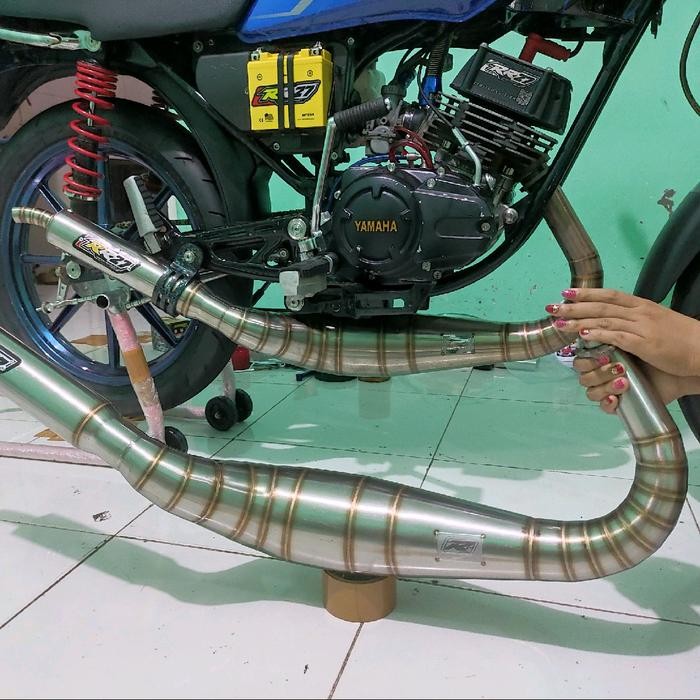 Knalpot Rx King Kolong Cobra Full Stnlis Anti Karat Rr27 Exhaust