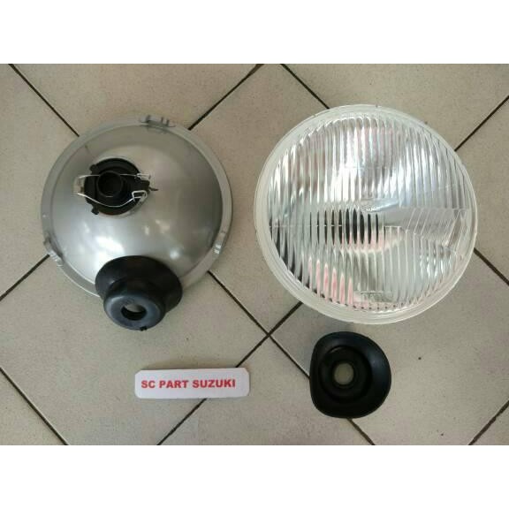 HEADLAM LAMPU DEPAN BULAT SUZUKI JIMNY KATANA