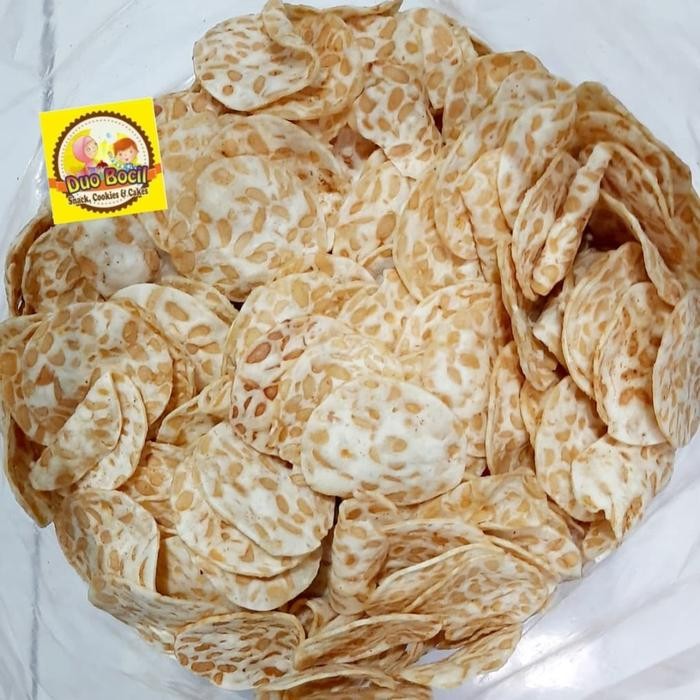 

KERIPIK TEMPE OVEN MINI SPESIAL PER BAL (2 KG) - DUO BOCIL SNACK