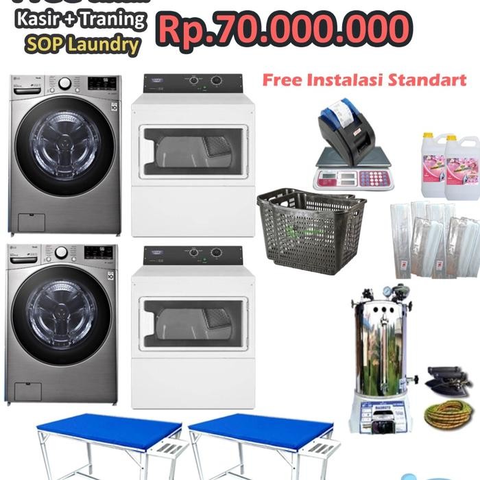 PAKET LAUNDRY KILOAN USAHA KAPASITAS BESAR