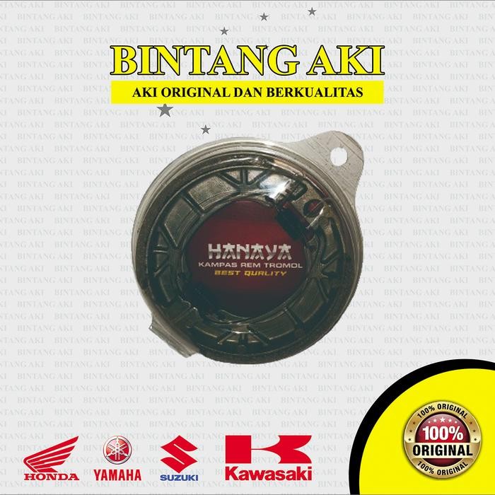 Kampas Rem Tromol Vario 125/150 Beat Spacy