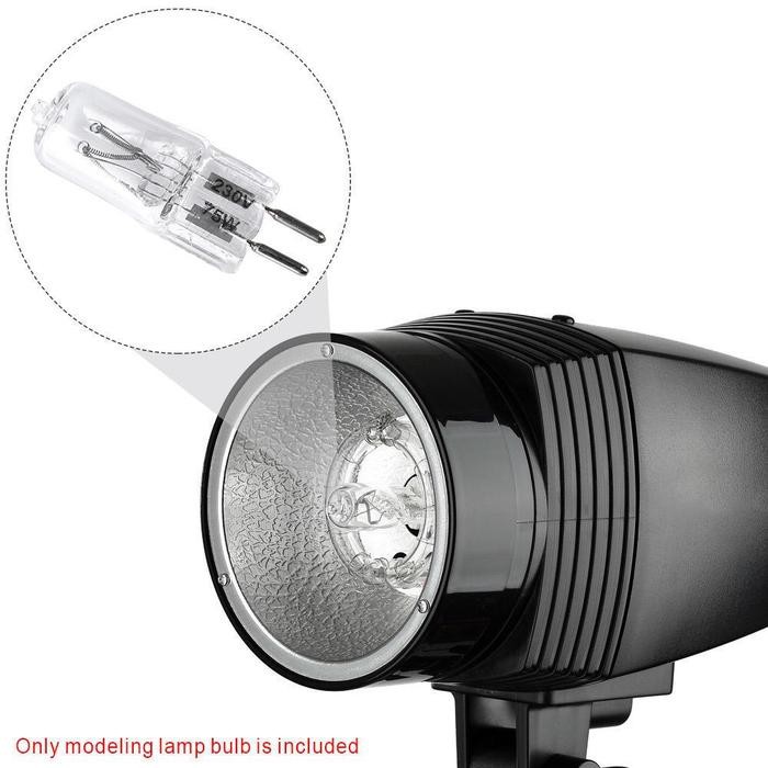 Modeling Bulb 230V 75W Lampu Bohlam Godox Mini Studio