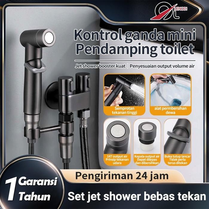 Sale Spray Bidet Mesin Cuci/Spray Bidet Kamar Mandi/Spray Bidet Toilet/Stainless Steel 304 Hitam