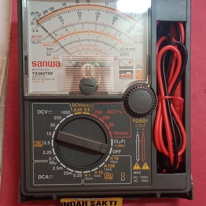 Sanwa Yx360Trf Multitester Analog - Analog Multitester