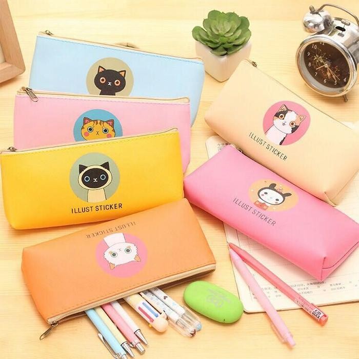 

Tempat Pensil / Pencil Box Kucing Imut