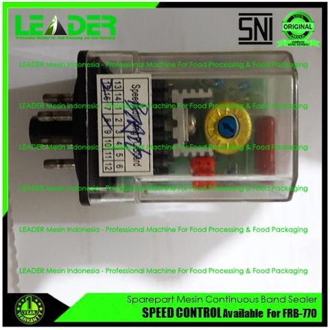 SPEED CONTROL CONTINUOUS BAND SEALER FRB-770 SPAREPART FRB