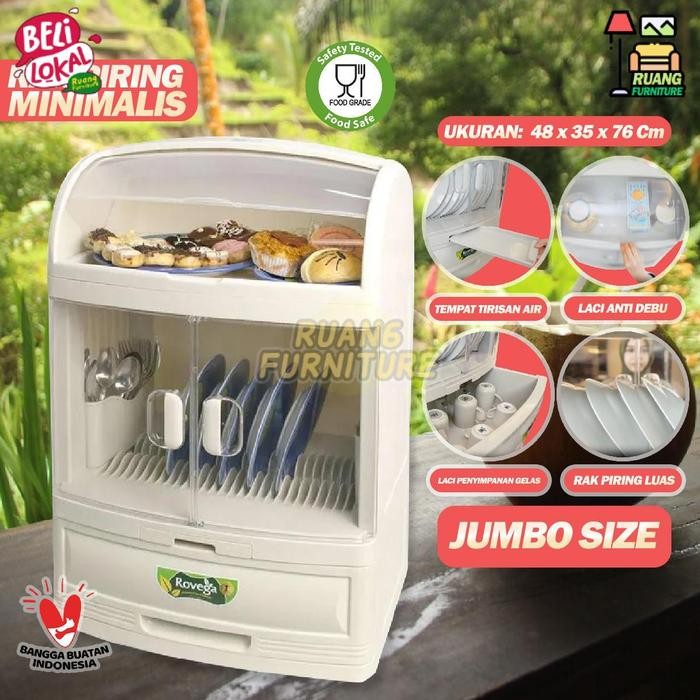 RAK PIRING PLASTIK ROVEGA PLADYS RAK PIRING PLASTIK MURAH ROVEGA ORIGINAL