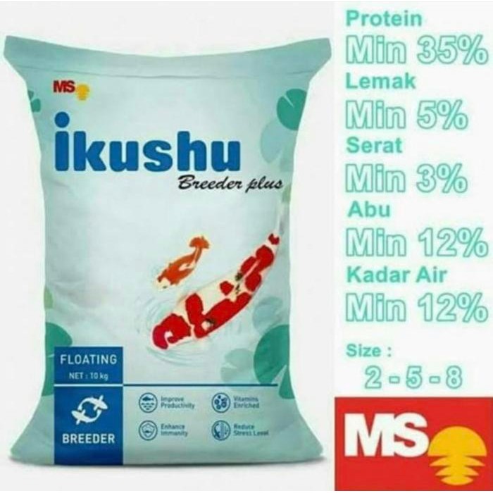 Pakan Ikan Koi Ikushu Breeder