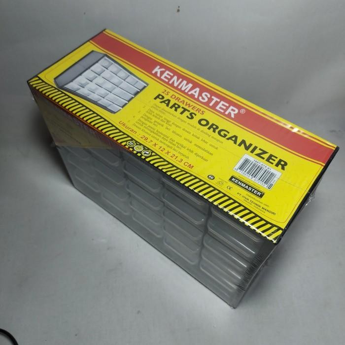 rak susun 25 laci serbaguna plastik / 25 Drawers Kenmaster