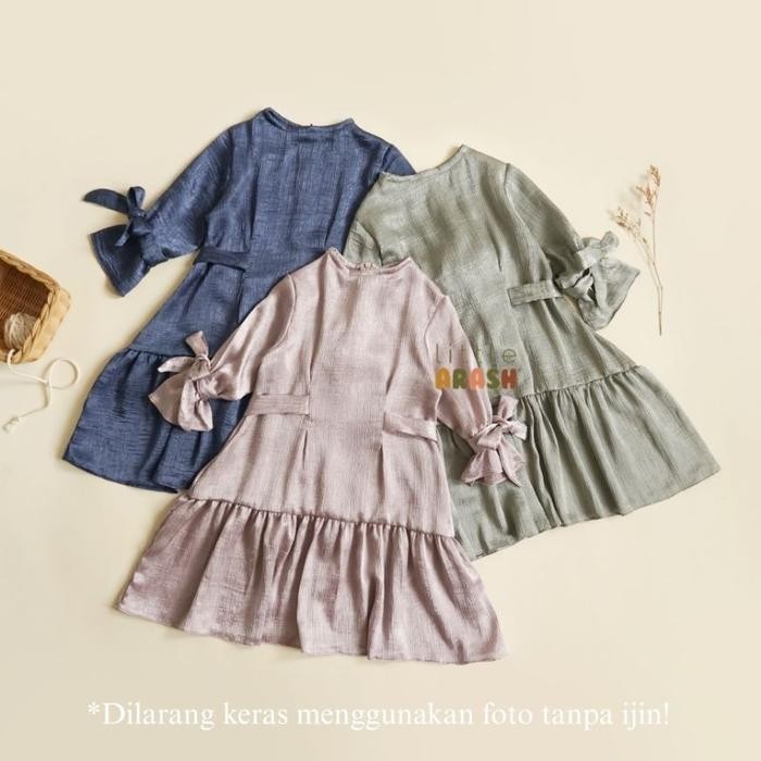 ASLI Little Arash BALQIS Family Set Family set lebaran 2024 Baju couple family ayah ibu anak READY