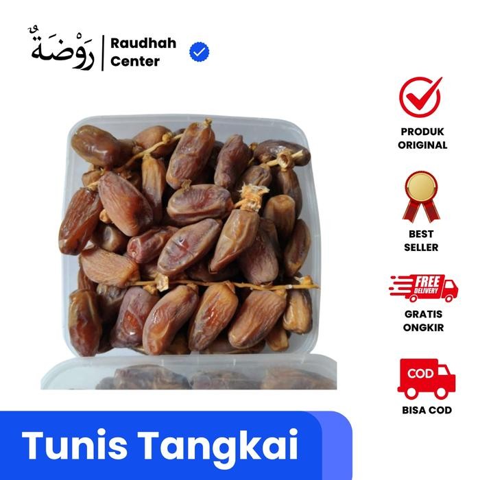 

Pilihan- Kurma Tunis Tangkai Deglet Nour Premium 500 Gram - Snack Makanan - Food Cemilan Manis