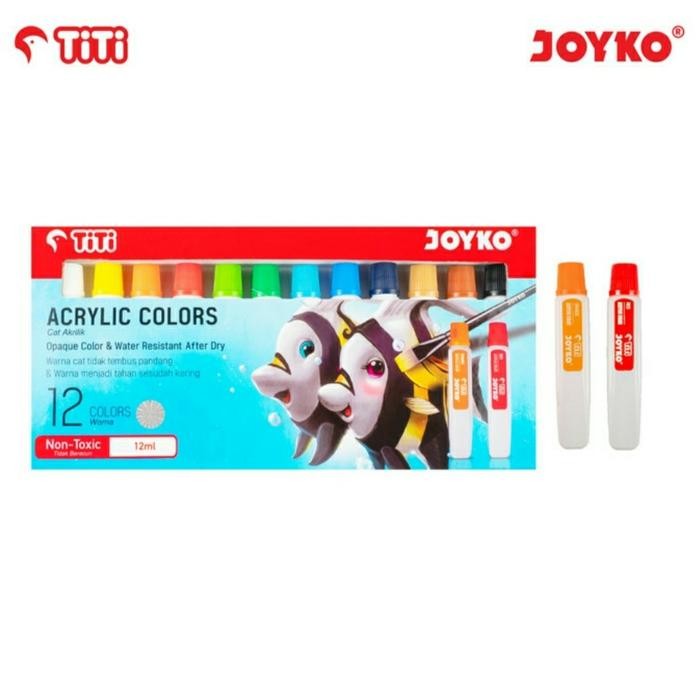 

Pilihan- Cat Acrylic Color Joyko 12 Warna