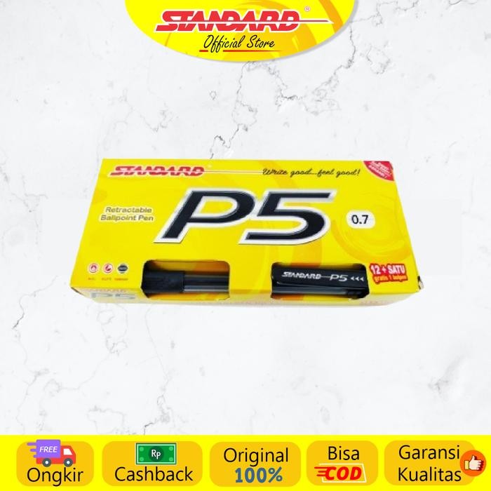 

Standard - Pulpen P5 0.7 ( Alat Tulis / Pen / Ballpoint / Pena )